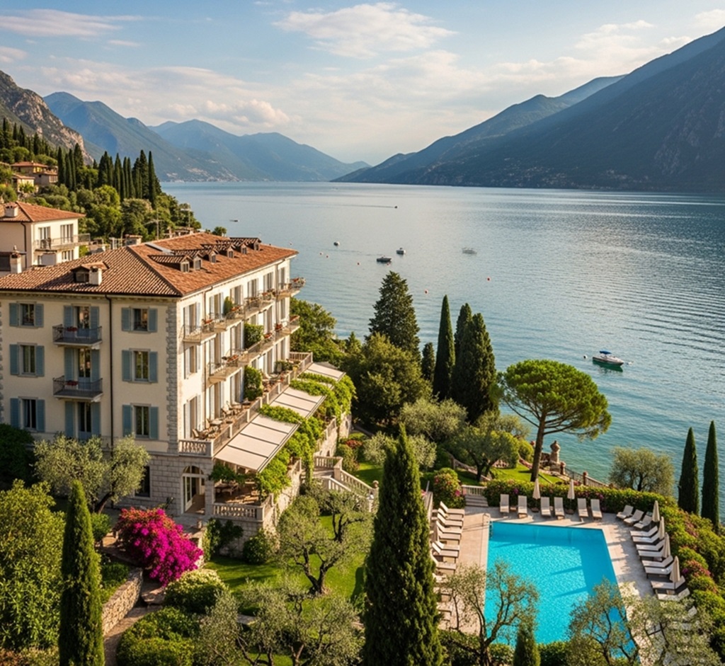 dormire sul lago di garda